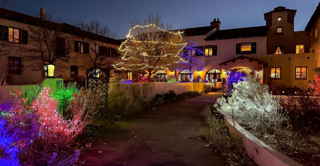 The Winter Wrap - Christmas Decor at La Posada Hotel Winslow